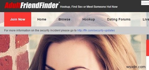Hack trang web hẹn hò:Hack FriendFinder dành cho người lớn khiến người dùng lo lắng 