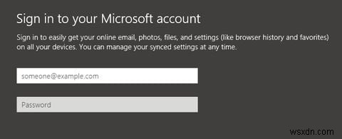 Chuyển sang chế độ riêng tư - Cách chuyển sang tài khoản cục bộ trên Windows 8.1 