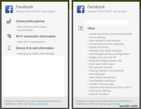 Cách sử dụng Facebook trên Android mà không cần tất cả quyền xâm phạm 