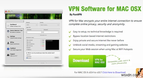 PureVPN:Dịch vụ VPN nhanh, giá cả phải chăng, bảo mật có ý thức 