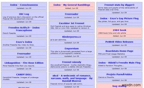 Web ẩn trên web - FreeNet 