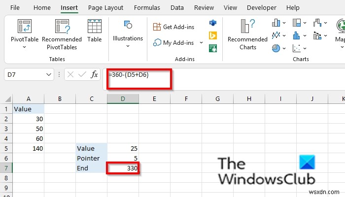 Cách tạo Biểu đồ đo trong Excel 