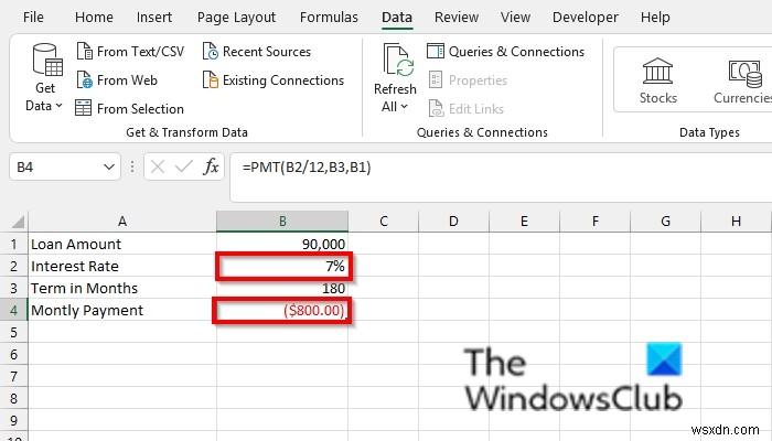 Cách sử dụng Goal Seek trong Excel 