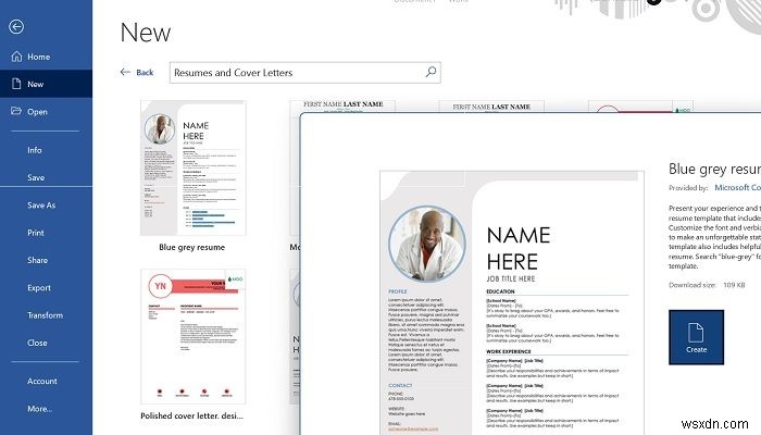 Làm thế nào để tạo CV hoặc Sơ yếu lý lịch trong Microsoft Word? 