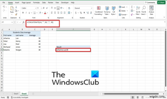Cách sử dụng Kết hợp trong Excel để cải thiện định dạng dữ liệu 