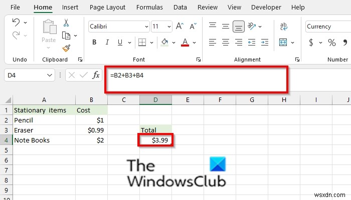 Cách sửa lỗi #VALUE trong Excel 