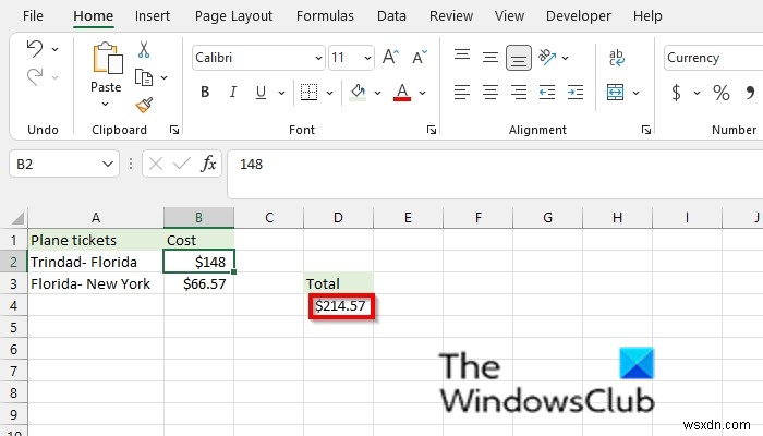 Cách sửa lỗi #VALUE trong Excel 