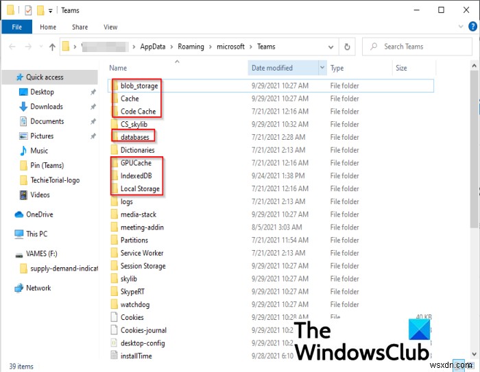 Cách xóa Microsoft Teams Cache trên Windows 11/10 