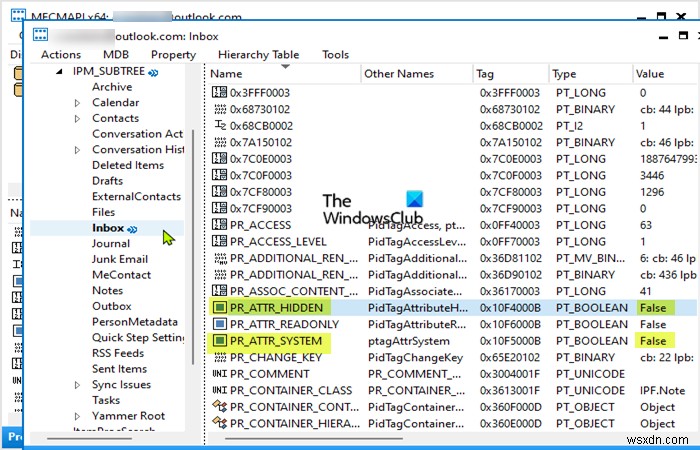 Sửa các thư mục mặc định bị thiếu trong Outlook và Outlook trên Web 