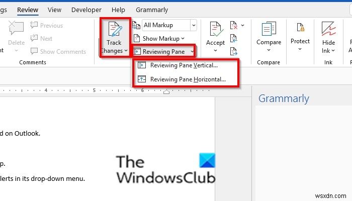 Cách Bật hoặc Tắt Ngăn Xem lại trong Microsoft Word 