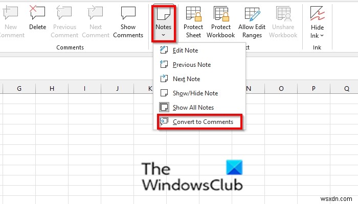 Cách thêm, chèn và sử dụng Ghi chú trong Excel