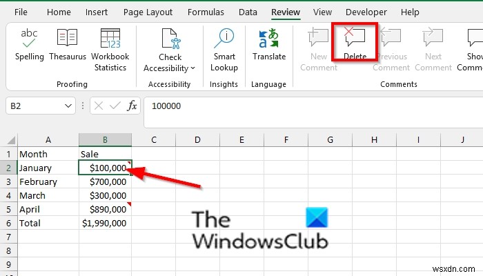 Cách thêm, chèn và sử dụng Ghi chú trong Excel