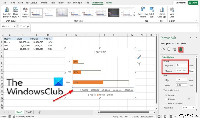 Cách tạo Biểu đồ tiến trình dạng thanh hoặc vòng tròn trong Excel 