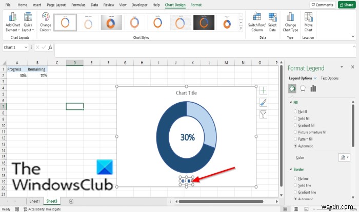 Cách tạo Biểu đồ tiến trình dạng thanh hoặc vòng tròn trong Excel 