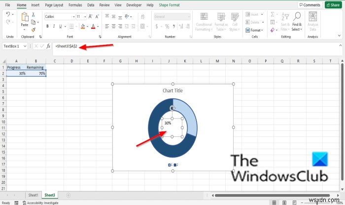 Cách tạo Biểu đồ tiến trình dạng thanh hoặc vòng tròn trong Excel 