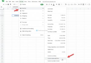 Cách thay đổi Định dạng Ngày trong Google Trang tính và Excel Online 