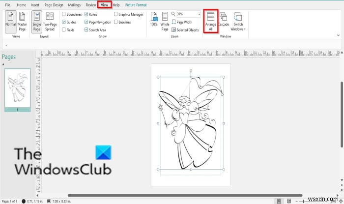 Cách sắp xếp lại các Trang trong Microsoft Publisher 