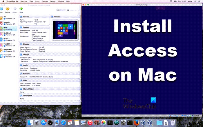 Cách cài đặt Microsoft Access trên Mac