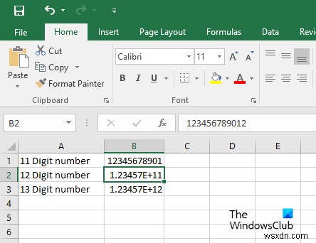 Cách ngăn Excel làm tròn số 