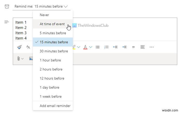 Cách sử dụng Lịch Outlook làm ứng dụng danh sách Việc cần làm 