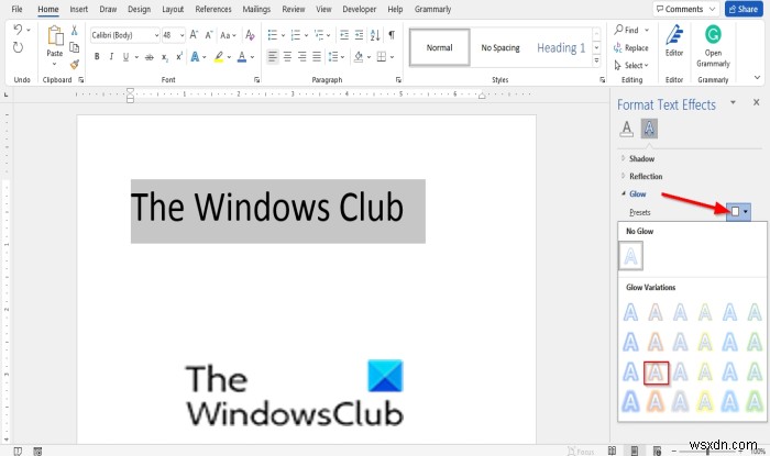 Cách làm mờ phông chữ trong Microsoft Word 