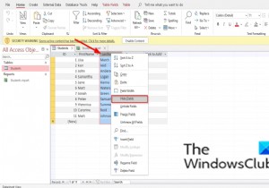 Cách ẩn hoặc hiện trường và quy tắc trong Microsoft Access 