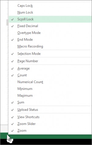 Các phím mũi tên không hoạt động trong Microsoft Excel 