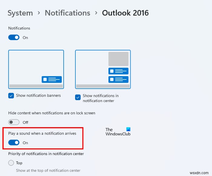 Âm thanh thông báo qua email không hoạt động trong Outlook 