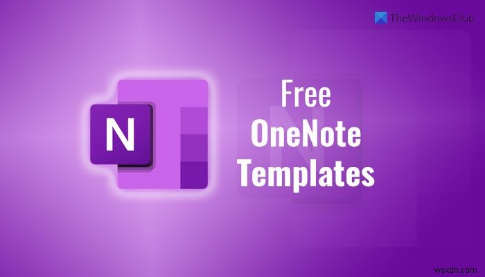 Mẫu OneNote Miễn phí dành cho Nhà lập kế hoạch &Quản lý Dự án 