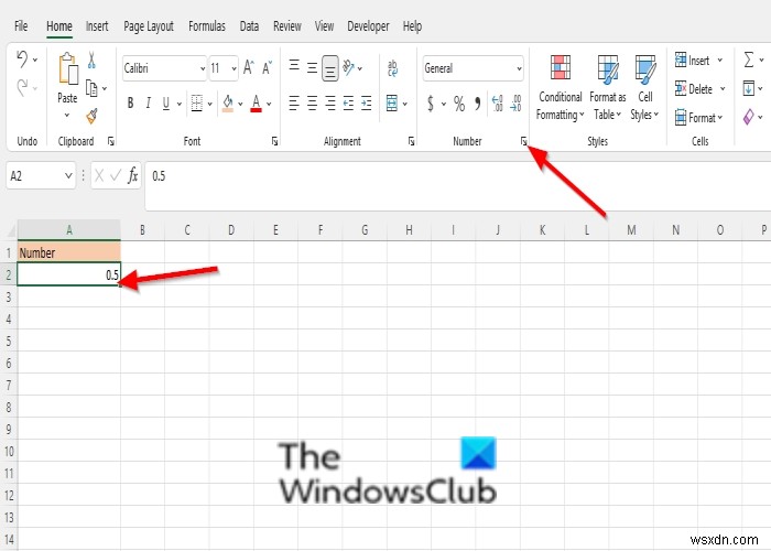 Cách hiển thị số dưới dạng phân số trong Excel 