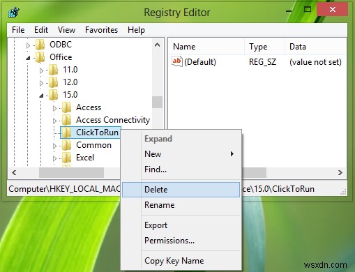 Windows không thể tìm thấy lỗi IntegratedOffice.exe trong khi cài đặt Office 