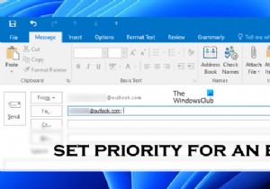 Cách đặt Mức độ ưu tiên cho email trong Outlook thành Cao