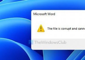 Sửa lỗi Tệp bị hỏng và không mở được trong Word, Excel, PowerPoint 
