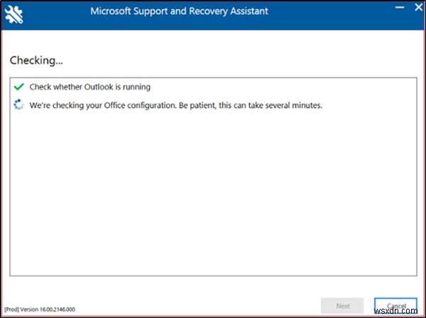 Sử dụng Chẩn đoán nâng cao trong Hỗ trợ của Microsoft và Hỗ trợ khôi phục để khắc phục sự cố Outlook 