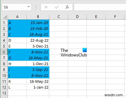 Cách làm nổi bật Hàng có Ngày bằng Định dạng có Điều kiện trong Excel 