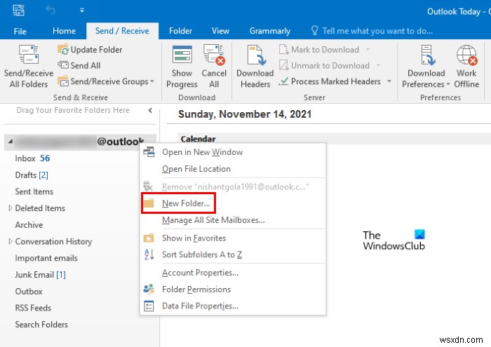 Cách tự động di chuyển Email vào một thư mục trong Outlook 