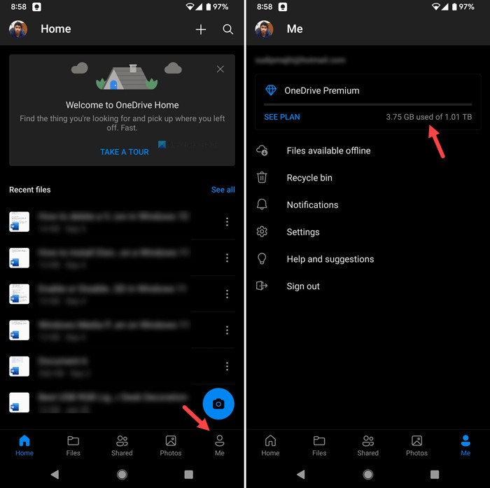 Tải lên Máy ảnh OneDrive không hoạt động trên Android; Làm thế nào để Bật hoặc Bật nó? 