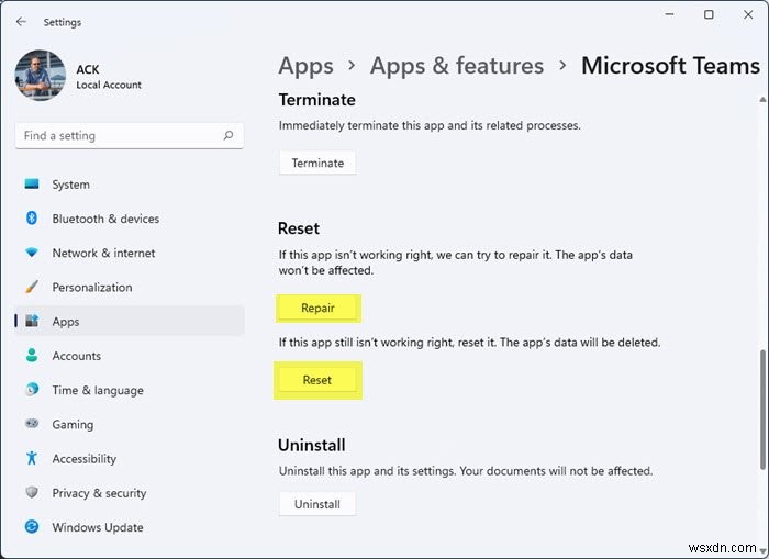 Tin nhắn trò chuyện Microsoft Teams không hiển thị 