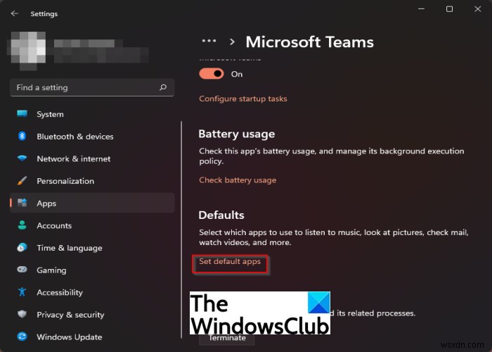 Microsoft Teams không thể mở tệp trong ứng dụng Máy tính để bàn trong Windows 11 