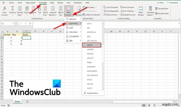 Cách sử dụng hàm GSTEP trong Microsoft Excel 