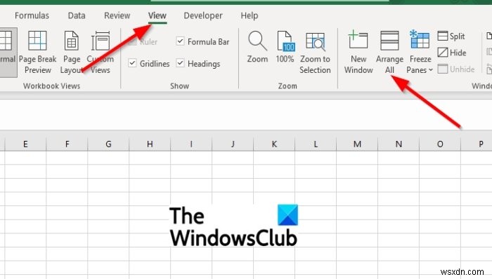 Thiếu Tab Microsoft Excel [Đã sửa] 