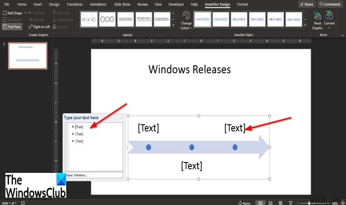 Cách tạo Dòng thời gian trong PowerPoint 