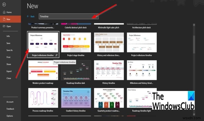 Cách tạo Dòng thời gian trong PowerPoint 