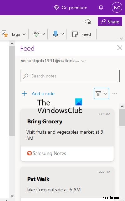 Làm thế nào để đồng bộ hóa Samsung Notes với Microsoft OneNote? 