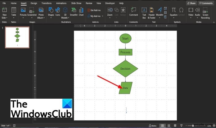 Cách tạo Lưu đồ trong PowerPoint 