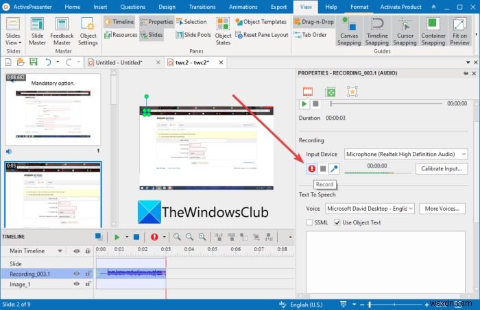 Cách tạo bản trình bày video với tường thuật âm thanh trong Windows 11/10 