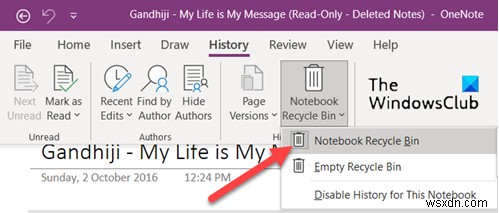 Bạn không có quyền truy cập sổ ghi chép này nữa - Lỗi OneNote 