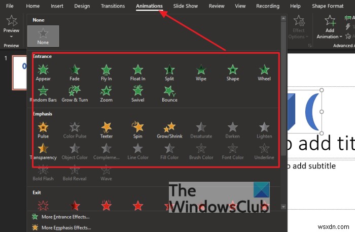 Cách nhóm và tạo hoạt ảnh cho các đối tượng trong Microsoft PowerPoint 