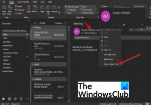 Cách thêm Liên hệ vào Sổ Địa chỉ của Outlook 365 