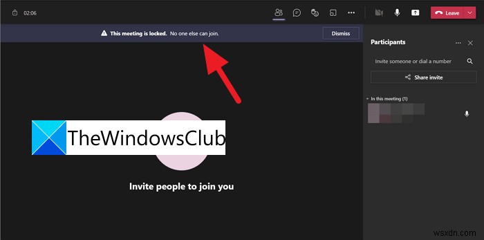 Cách khóa cuộc họp trong Microsoft Teams 